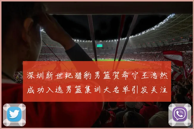 深圳新世纪猎豹男篮贺希宁王浩然成功入选男篮集训大名单引发关注